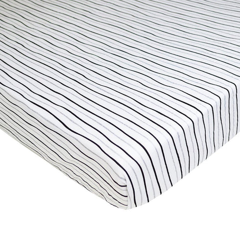 American Baby Company 100% Natural Cotton Fitted Pack and Play Sheet 39" x 27" - Soft & Breathable Pack N Play Sheet for Playpen, Playard & Mini C...
