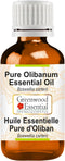 Pure Olibanum Essential Oil (Boswellia carterii) Steam Distilled 15ml (0.50 oz)...