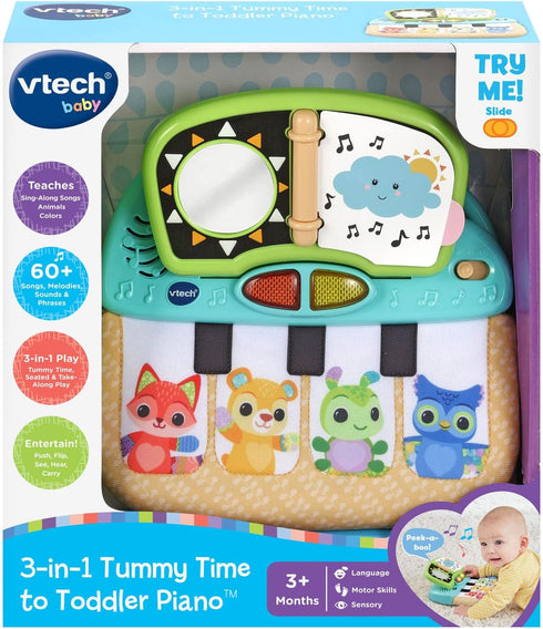 VTech 3-in-1 Tummy Time to Toddler Piano...