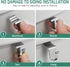 Vinyl Siding Hooks, (30 Pack) Heavy Duty Vinyl Siding Hangers Clips, No Drill No Hole House Hook for Hanging Outdoor Lights Wreath Decor on Patio ...