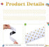 24 Pieces Magnetic Strips Retro Magnetic Border for Classroom Whiteboard Bulletin Board Decorative Magnetic Strips with Adhesive Magnetic Borders ...
