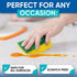 Blue Turtle Multipurpose Sponges – All Surface Cleaning Sponges – Premium Multifunction Scrub Sponge – Odor Resistant Sponges for Cleaning Stains,...