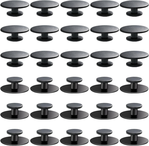 Ultimate Blank Bit Attachment Compatible with Bogg Bags Origanal/Baby/Bitty,30 Pcs Necessary DIY Charm Ornaments Button Accessories for Beach Bag...