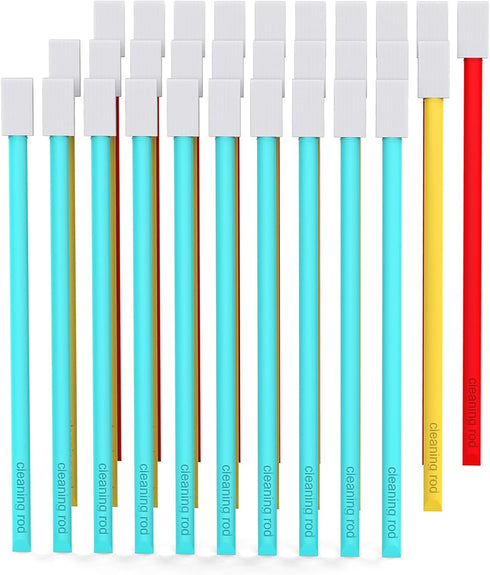 30Pcs Disposable Crevice Cleaning Brushes for Small Spaces, Detail Gaps Scrub Cleaner Brush Set for Toilet Bowl Corner, Household Cleaning Tool Su...