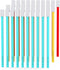 30Pcs Disposable Crevice Cleaning Brushes for Small Spaces, Detail Gaps Scrub Cleaner Brush Set for Toilet Bowl Corner, Household Cleaning Tool Su...