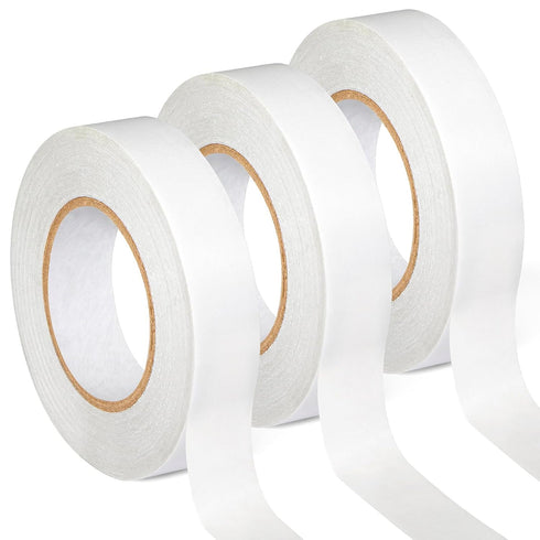 3 Rolls Double Sided Tape for Crafts, Arts, Scrapbooking, Photography, Paper Backing, Tear-by-Hand. 0.6in by 43-FT...