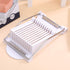 NVTED Slicer, Luncheon Meat Slicer Boiled Egg Fruit Soft Cheese Butter Slicers Cutter, Stainless Steel Wires, Cuts 10 Slices (White)...