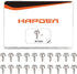 Boat Canvas Snaps Stainless Steel Screw Boat Cover Snaps Metal Snaps 3/8 Inch Socket Snap Screw Stud Canvas Snap Tool for Boat Covers (30 Pcs)...