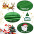 Embroidered Christmas Towels, 3-Pack Gift Set; 100% Cotton, Multi-Purpose Hand & Dish Towels for Kitchen & Bath by LUOWAN...