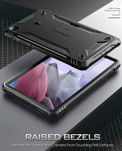 Poetic Revolution Case Designed for Galaxy Tab A7 Lite 8.7 with Screen Protector & Kickstand, Full Body Heavy Duty Rugged Shockproof Drop Protecti...