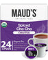 Maud's Organic Chai Tea Pods, 24 ct, Recyclable Single Serve Tea Pods – 100% Gourmet Blended Tea Leaves, Compatible with Keurig K Cups Maker...
