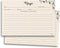 Spacious Recipe Cards 4x6” - 50 count, Double Sided. Thick Card Stock. Perfect for Recipe Box & Recipe Binder. Minimal Floral Kraft-Like Design...