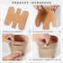HOMIEAZICOZI 2-Pack Cork Leather Makeup Brush Holder Organizer - Desk Accessories Storage - Pencil Pen Holder - Stylish Addition to Home Decor (Ap...
