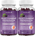 Glucosamine Chondroitin Gummies - Extra Strength Joint Support Supplement with MSM & Elderberry for Natural Joint, Antioxidant Immune Support for ...
