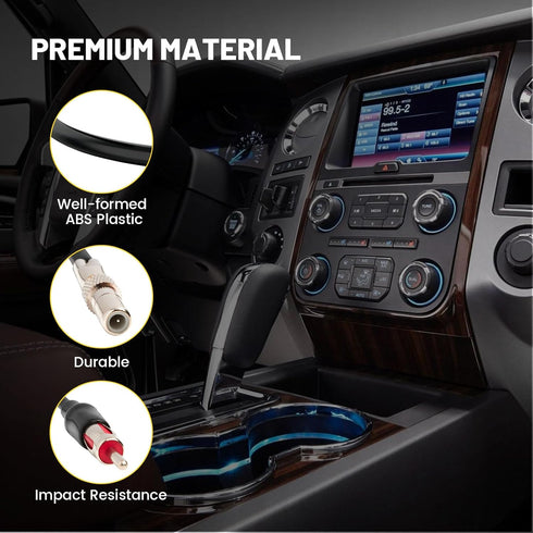 Anina Aftermarket Radio Antenna Adapter Connector Plug for Select 2006-2014 Ford F150 Explorer Mustang Fusion Lincoln Mercury...
