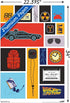Trends International Back to the Future - Grid Wall Poster, 22.375" x 34", Premium Poster & Mount Bundle...
