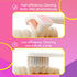 Extra Soft Toddler Toothbrush with 10,000 Bristles, Toddler toothbrushes 1-2 Toothhugger High Efficient 3 Sides Baby Toothbrush, Infant Toothbrush...