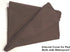 Dogbed4less 1 Pack Internal Duvet Case Waterproof Zipper Dog Bed Cover for Extra Large 47"x29"X4" Memory Foam Pad Pet Bed - 51"X33" FLAT...