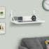 Projector Shelf,Projector Wall Mount Floating Shelf, Projector Stand,Projector Rack Holder,Projector Mount,Router Shelf Modem Cable Box Shelf for ...