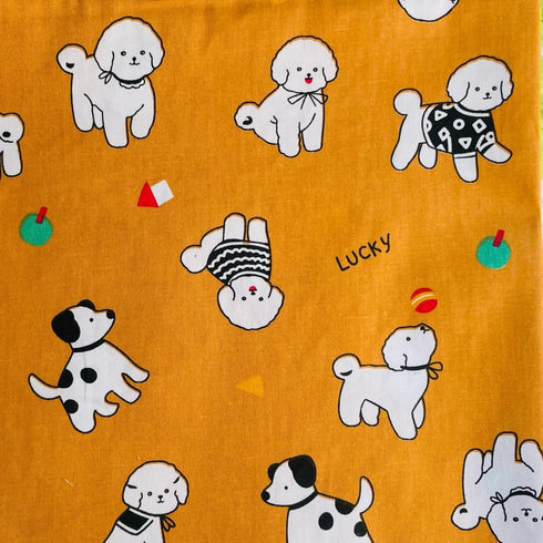 Dog Fat Quarters Fabrc Bundles for Baby Kids, Pet Cotton Quilting Fabric for DIY Crafts, Novelty Fabric Bundles for Sewing 18x22 (6PCS)...