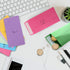 Cash Envelopes 100 packs 3.5x6.5 inches, pink envelopes, coin envelopes, seed envelopes, colored envelopes Cash, suitable for budgets, checks, coi...