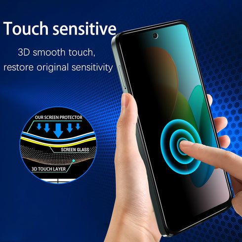 MAYtobe [2 Pack Privacy Screen Protector For Motorola Moto G 5G 2024 Tempered Glass, 9H Hardness, Anti Scratch, Bubble Free, Easy to Install...