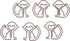 Monkey Shaped Paper Clips Great for Paper Clip Collectors or Office Gift - Comes in Round Tin with Lid and Gift Box...