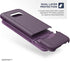 ENCASED Galaxy S8 Case Purple Rebel Series Impact Armor (Samsung S8) Deep Purple...