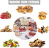 Sous Vide Bags 20pack Reusable Vacuum Food Storage Bags with 3 Sizes Vacuum Food Bags,1 Hand Pump,4 Sealing Clips for Food Storage and Sous Vide C...