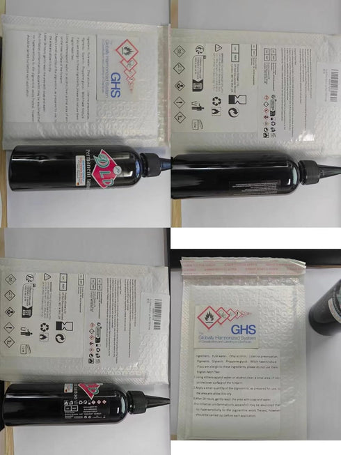 Tattoo Ink 8 oz/Bottle Black Supplies Permanent - Tattoo Ink Black for Art Tattoo - Super Black | YMTID-240-1...