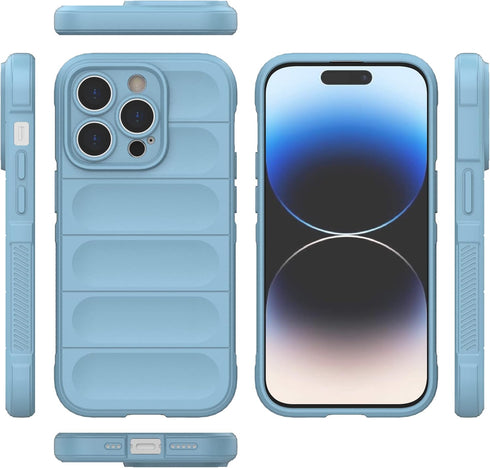TPU iPhone 14 Case – Protective Phone Cases for iPhone14 Pro, Luxury & Attack Proof Heavy Duty Cell Protective Cover, Slim Aesthetic Shockproof, W...