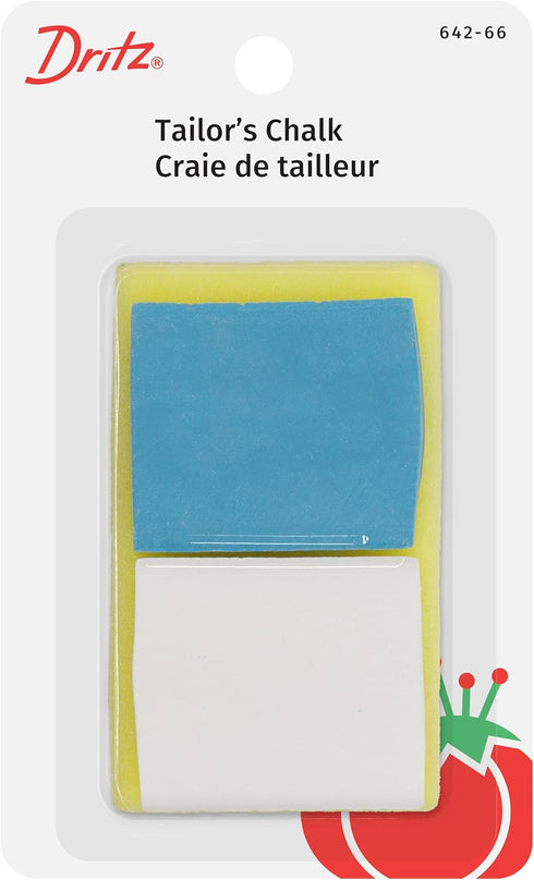Dritz Tailor's Chalk, 2 Count (Pack of 1), Blue, White...