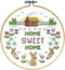 Design Works Crafts Sweet Home Counted Cross Stitch Kit with Hoop...