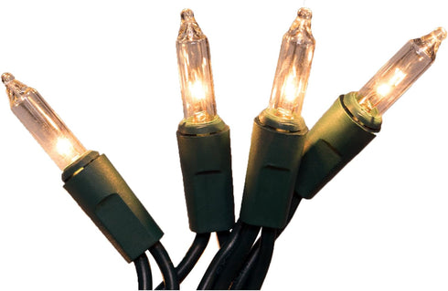 50-Count Clear Christmas Light Set...