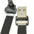 FFC Micro USB FPV Flat Slim Thin Ribbon FPC Cable Micro USB 90 Degree to Standard USB A for sync and Charging Black(40CM)...