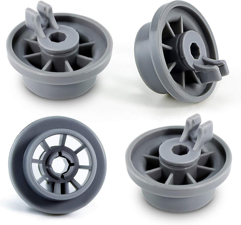 4 Packs 165314 Dishwasher Wheels Lower Rack Fit for Bosch,Dishwasher Wheels Replaces Dish Rack Part Number 420198 AP2802428 PS3439123