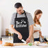 Grill Aprons for Men Dad - The Grill father Apron - Funny Chef Cooking Grilling BBQ Apron with 2 Pockets - Birthday Fathers Day Christmas Gifts fo...