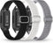 3 Pack Stretchy Nylon Bands Compatible with Fitbit Inspire 3,Soft Loop Straps Replacement Wristband for Fitbit Inspire 3 Tracker Smart Watch for W...