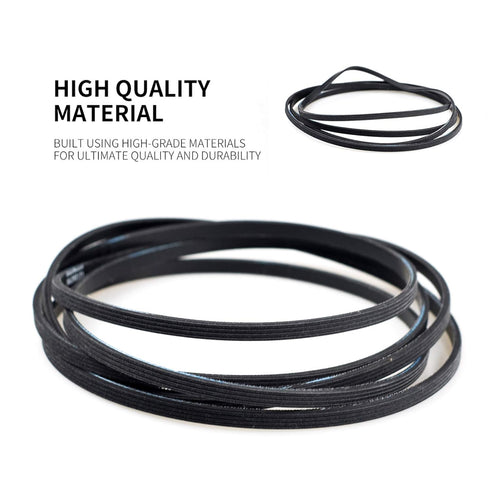WE12M29 Dryer Drum Drive Belt Fit for GE Hotpoint Replaces 137292700 AP4324040 WE12M0022 WE12M22 WE12M29 WE12M33 WE12X21574