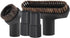 Vacuum Brushes 1.26inch Horse Hair Vacuum Attachment, 5.9inch Vacuum Floor Brushes Vacuum Cleaner Round Brushes with 1.06inch to 1.37inch Adapter,...