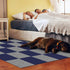 10Pcs Carpet Tiles Peel and Stick 12”x 12” Non-Slip Self Adhesive Squares Carpet Floor Tile Reusable Waterproof Carpet for Living Room Bedroom...