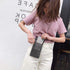 AIBEARTY Women Girls Sparkly Rhinestone Cell Phone Purse Mini Crossbody Bag Evening Clutch Shoulder Bag with Metal Chain...