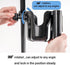 Wheelchair Cup Holder,2 in 1 Universal Stroller Cup Holder Attachment,Bike Cup Holder for Adult Bikes, Cup Holder for Stroller Walker Bike Motorcy...