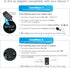 CHANZON 12V 1A 12W Power Supply AC DC Switching Adapter, 12 Volt 1 Amp AC/DC Wall Wart Converter Transformer, 100-240v 50 60HZ Input with 12vdc 10...