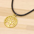 Shapenty Round Metal Tree of Life Charms Pendants Beads Bulk Jewelry Findings Making Accessory for DIY Craft Bracelet Necklace Earring Keychain, 5...