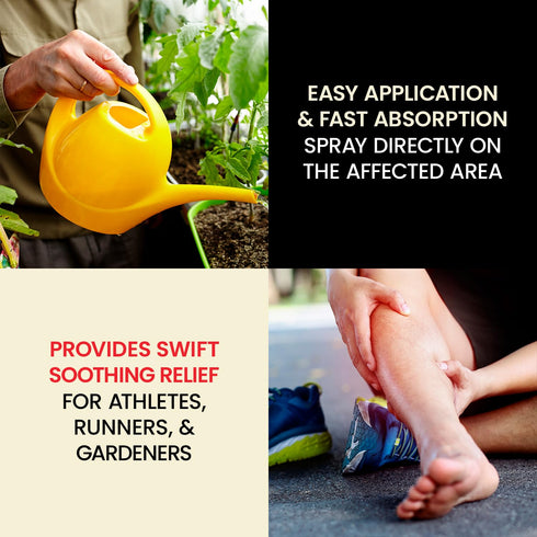Dr. Hess Spray, Extra Strength Natural Joint & Muscle Relief for Sports Injuries, Arthritis, Swelling & Aching, with Aloe, Arnica, Tea Tree Oil & ...