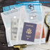 40 Pack Stamp and Die Storage Pockets, Reusable Small Plastic Envelopes Waterproof Sticker Organizer Receipt Holder Photo Storage Folders (5" x 7"...
