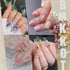 Colorful Flower Nail Stickers for Nail Art 6Sheets Ice-clear Dried Flowers Nail Art Supplies Cherry Blossoms Sunflower Nail Decals Daisy Nail Art ...