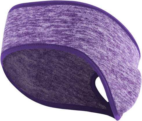 Women’s Ponytail Headband Ear Warmer Head Wrap Yoga Hair Band Running Sweatband...