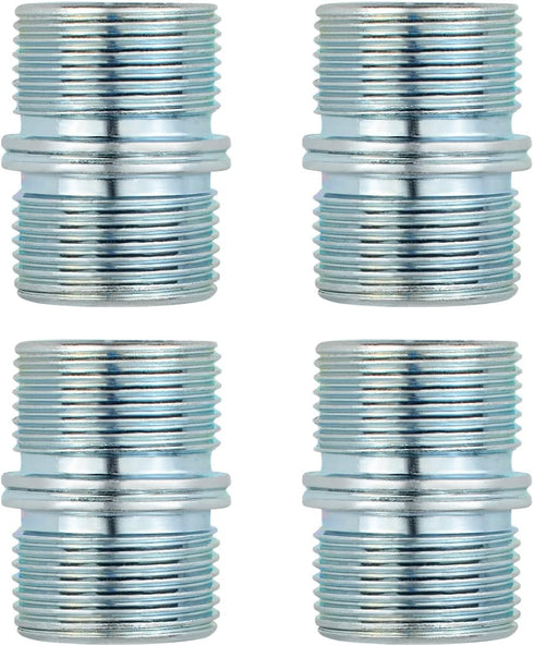 1 Inch / 25.4mm Metal Rack Connector - 4 PCS Shelving Threaded Pole Connectors for Extending Wire Rack Shelving...